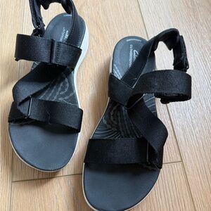 Clarks Women's Black Sandals